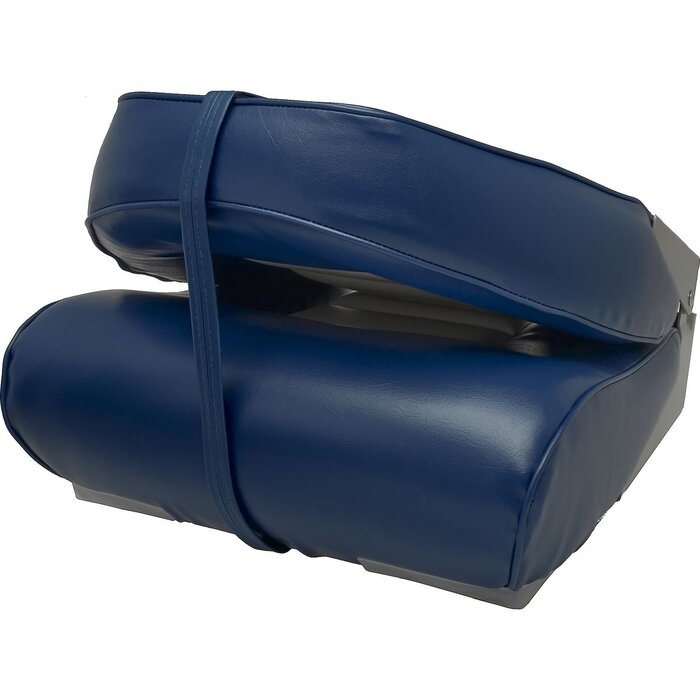 Folding Boat Seat 55x43x56cm Blue-Light Grey