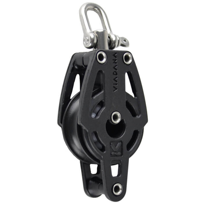 Viadana Carbo 38mm Blok met Hondsvot en Wartel