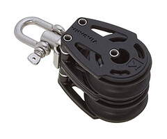 Viadana Carbo 38mm Tweeschijfs Blok