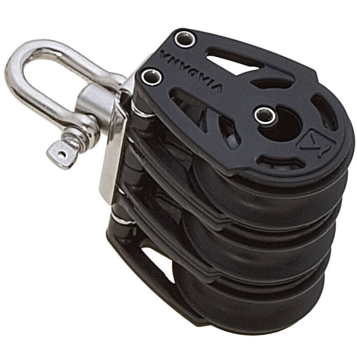 Viadana Carbo 38mm Drieschijfs Blok