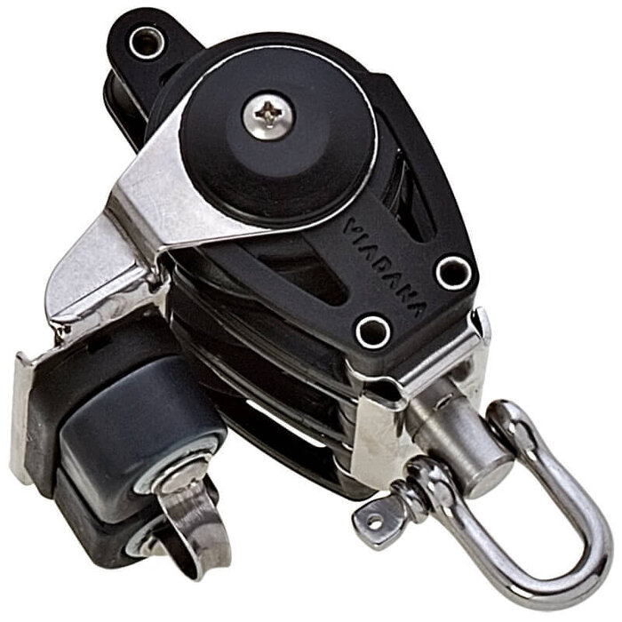 Viadana 38mm Carbo Triple Block with Becket and Cleat