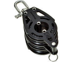 Viadana Carbo 57mm Tweeschijfsblok met Hondsvot