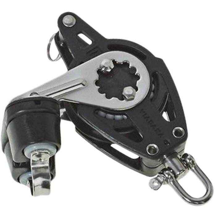 Viadana 57mm Carbo Block with Becket Swivel and Cleat