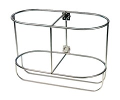 Fenderhouder Rvs Recht Model 38x19x32cm