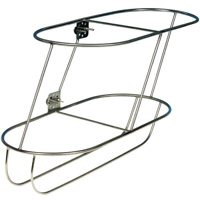 Boat Fender Holder SS316 Angled Port 65x24x33cm
