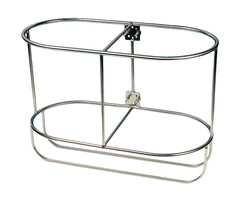 Fenderhouder Rvs Recht Model 54x28x43cm