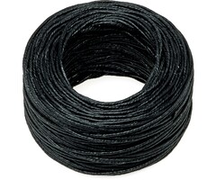 Waxed Polyester Thread 0.85mm Black