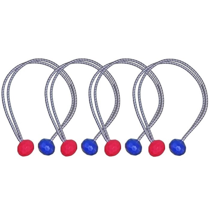 Sail Ties with Ball Ends 50cm Set of 4