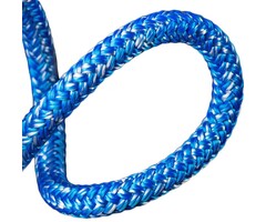 12mm Polyester Rope with Cover Blue