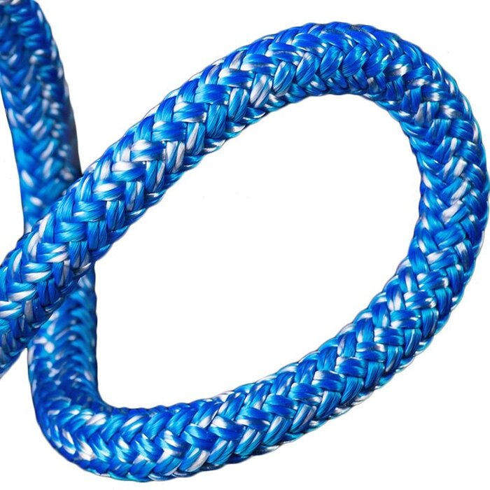 12mm Polyester met Mantel Blauw