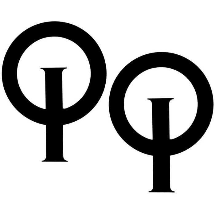 Optimist Class Logo Set Black