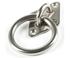 6mm Mooring Ring 65x39mm SS316
