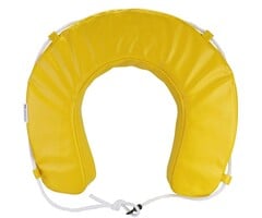 Horseshoe Lifebuoy 59x50cm Yellow