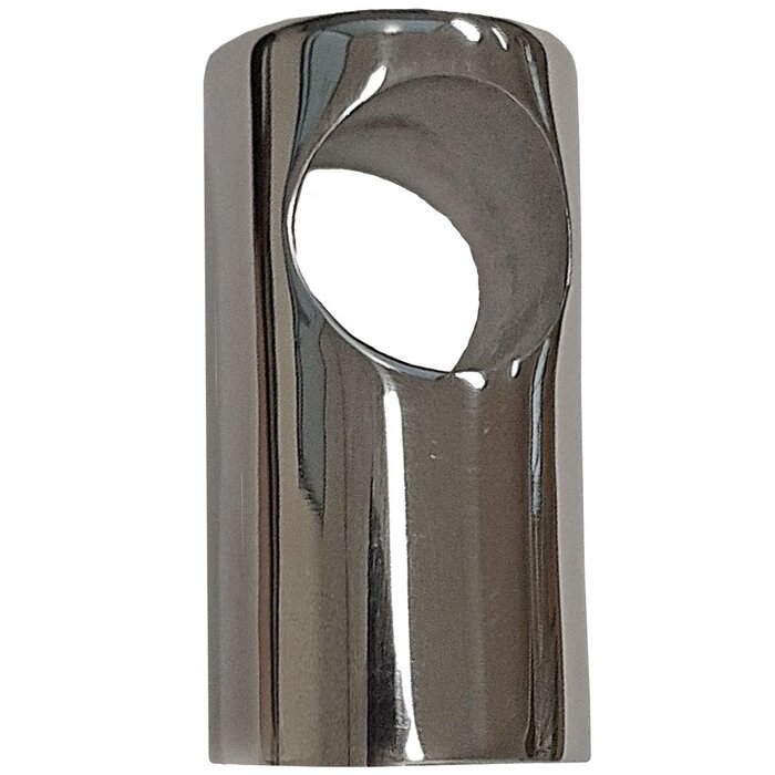 Boat Rail Center Fitting 22mm 90 Degree Internal Thread SS316