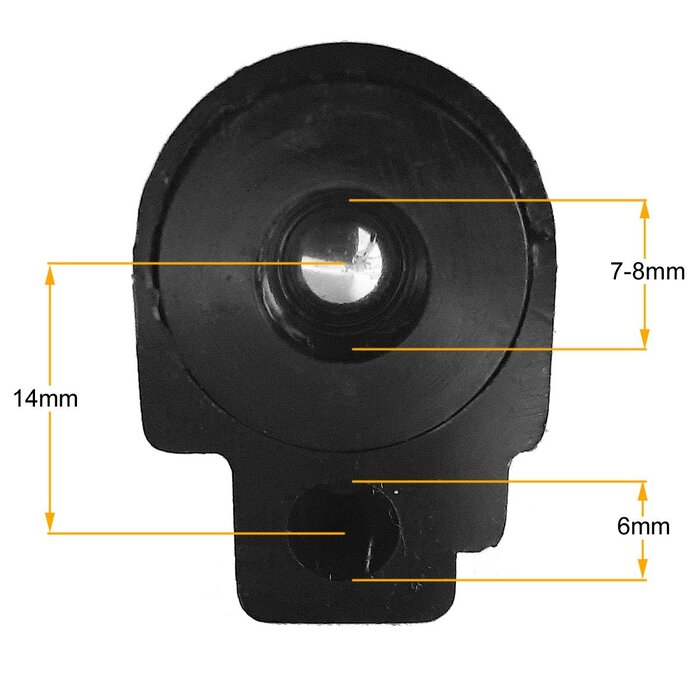 Mercury/Mariner/Yamaha Outboard Fuel Line Connector Female