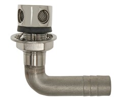 Tank Vent 90 Degree 15mm SS316