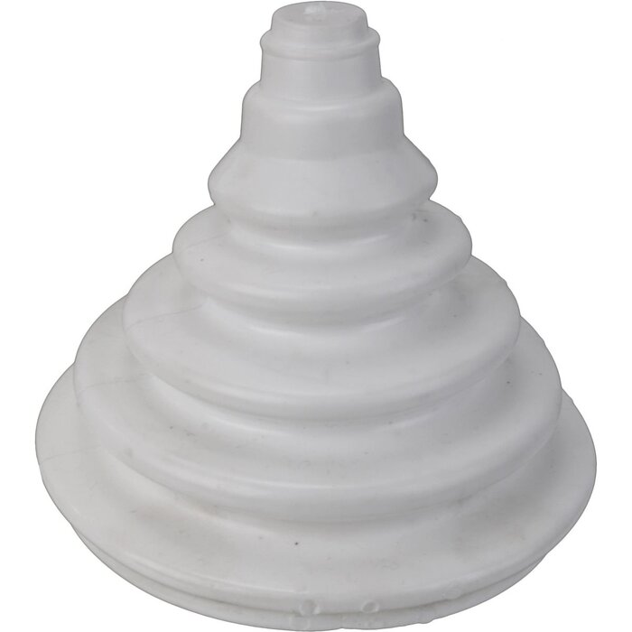 Rubber Kabeldoorvoer Boot 100mm Wit