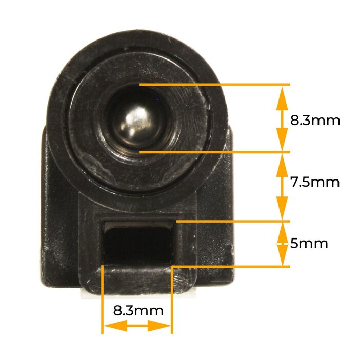 Honda Outboard Fuel Line Connector Female Model 2