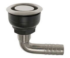 Tank Vent 90 Degree 15mm SS316