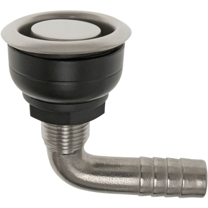 Tankbeluchter Haaks 15mm Rvs