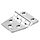 Rvs Scharnier 60x40x2mm
