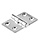 Rvs Scharnier 60x39x1,75mm