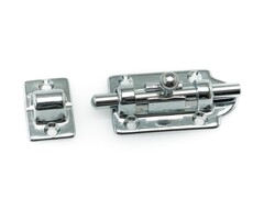 Slide Lock 72x29mm Chrome Plated