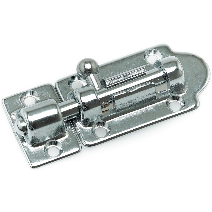 Schuifslot 72x29mm Verchroomd