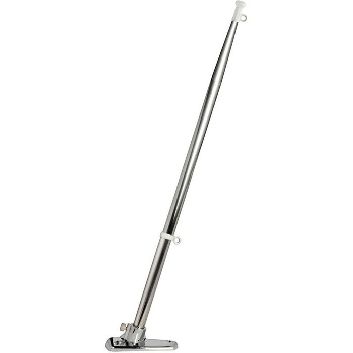 Vlaggenstok Boot 42cm met Houder Rvs