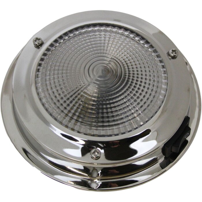 Plafondlamp Boot 12 Volt 107mm Rvs