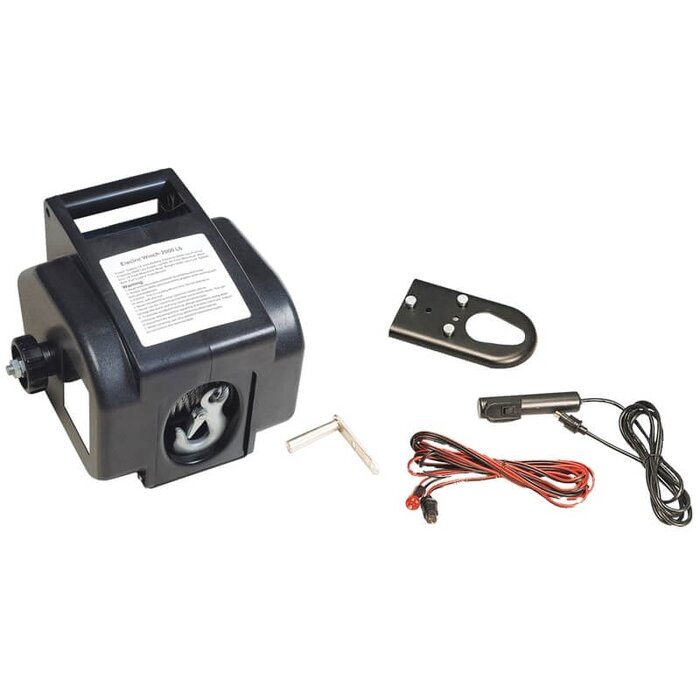 Elektrische Trailerlier 12V met Afstandsbediening Tot 2722kg