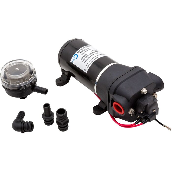 Ocean Waterpomp 17 L/min met Filter 24V 40PSI