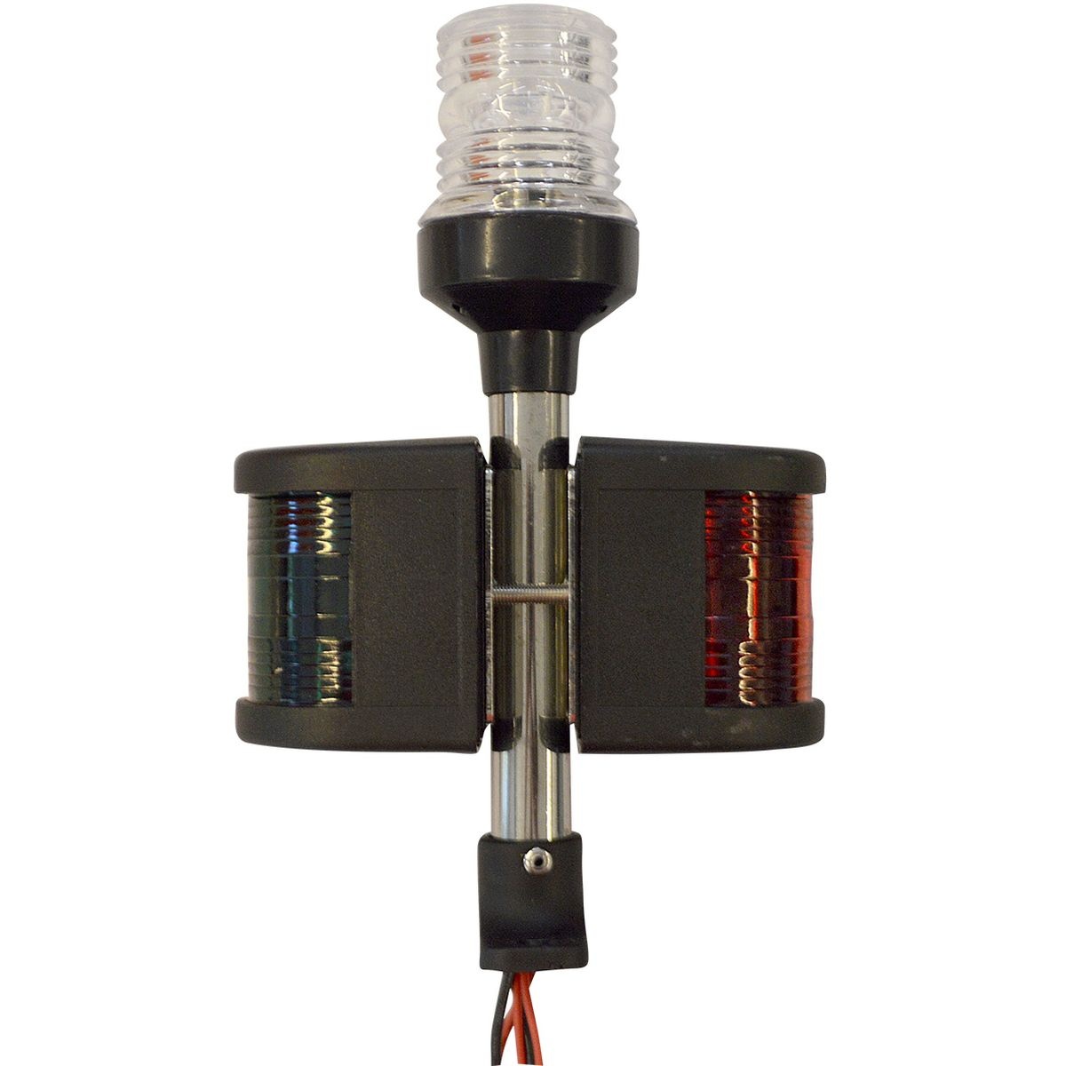 Tri-Colour Pole Light 22cm SS316