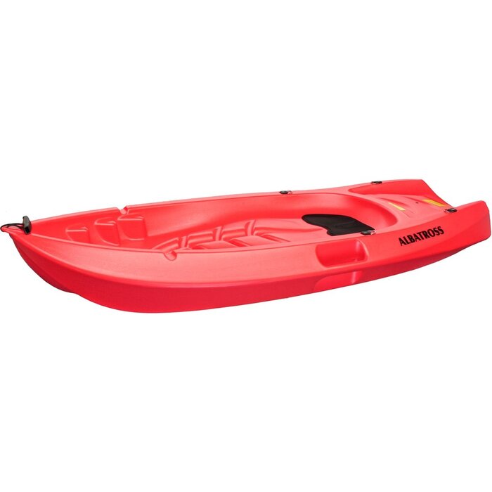 Albatross Sit On Top Kids Canoe 182cm Red