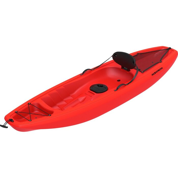 Albatross Sit On Top Canoe 266cm Red