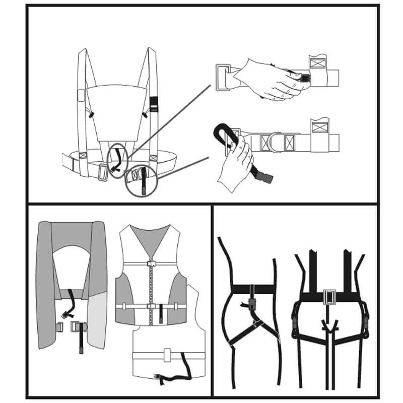 Crotch Strap for Life Jacket