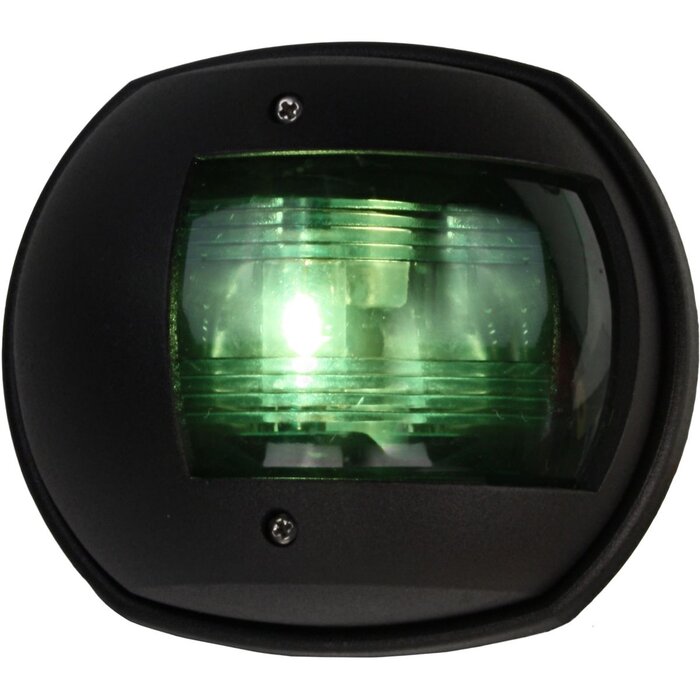 Starboard Navigation Light 130x114mm Up To 20m Black