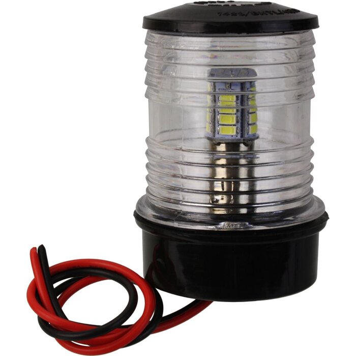 Rondschijnend Toplicht LED 91x65mm Tot 20m Zwart