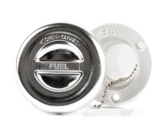 Deck Filler Fuel 38mm Chrome Plated Plastic