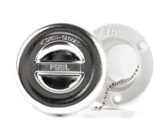 Dekvuldop Fuel met Draaidop 38mm Kunststof Verchroomd