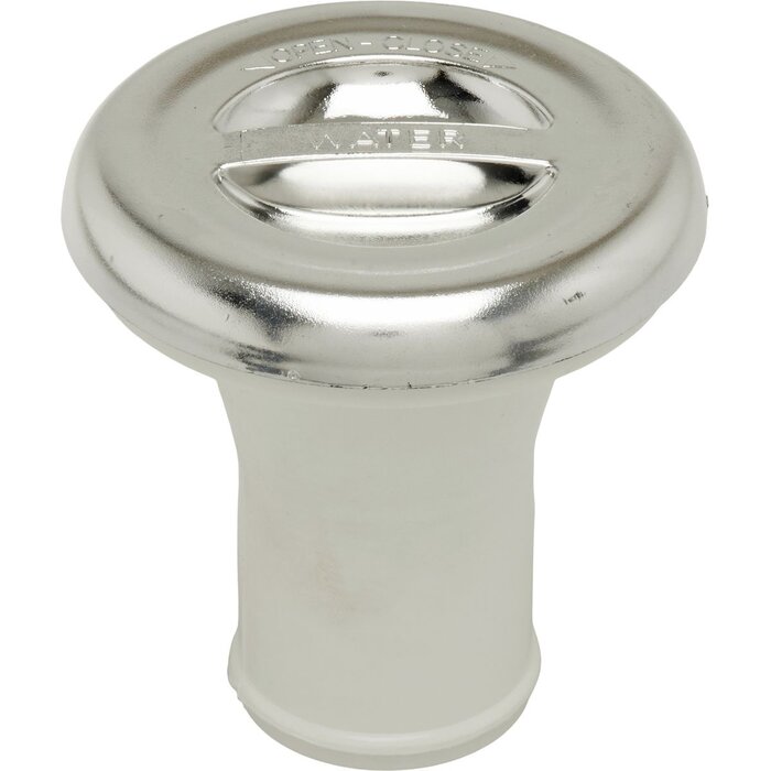 Deck Filler Water 38mm Chrome Plated Plastic