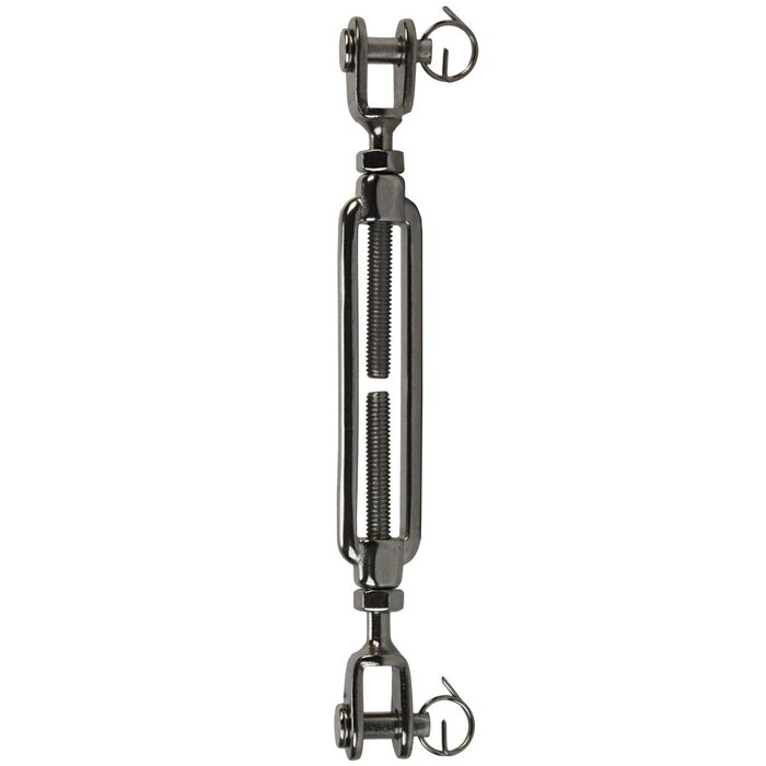 8mm Jaw and Jaw Turnbuckle Stainless Steel