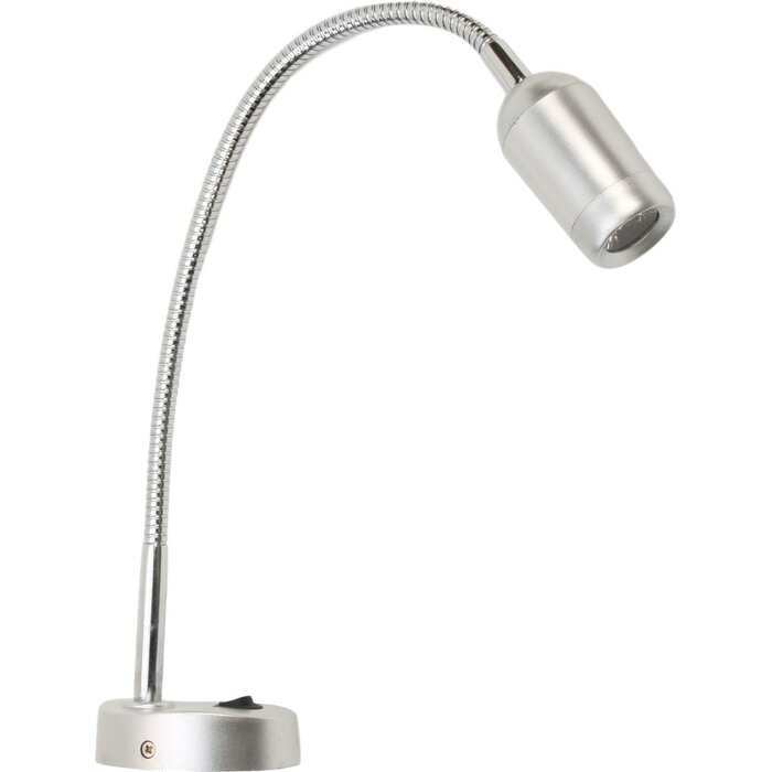 Leeslamp LED Flexibel 9-24 Volt Verchroomd