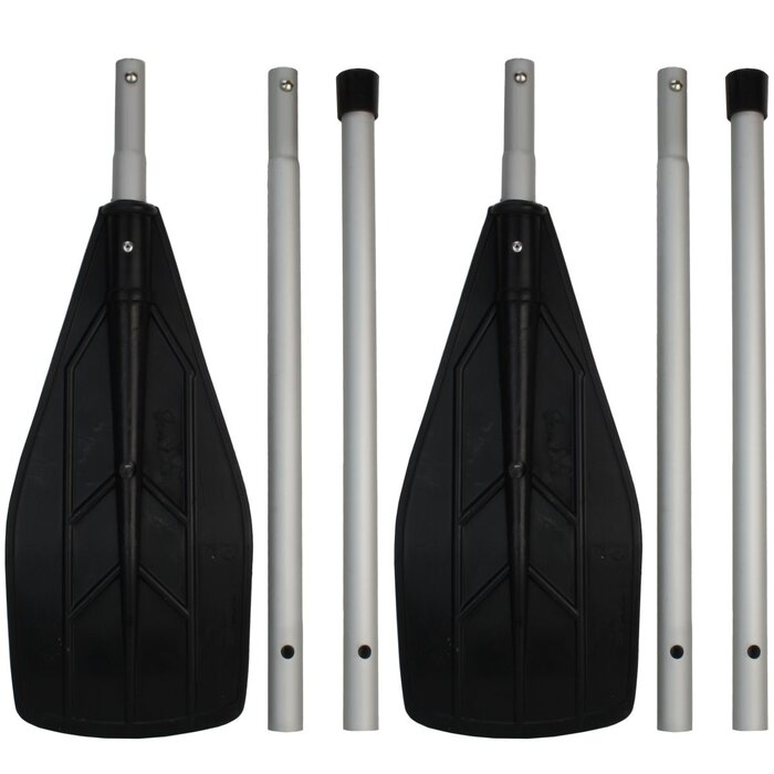 Peddels Set Deelbaar 3-Delig 133cm Aluminium