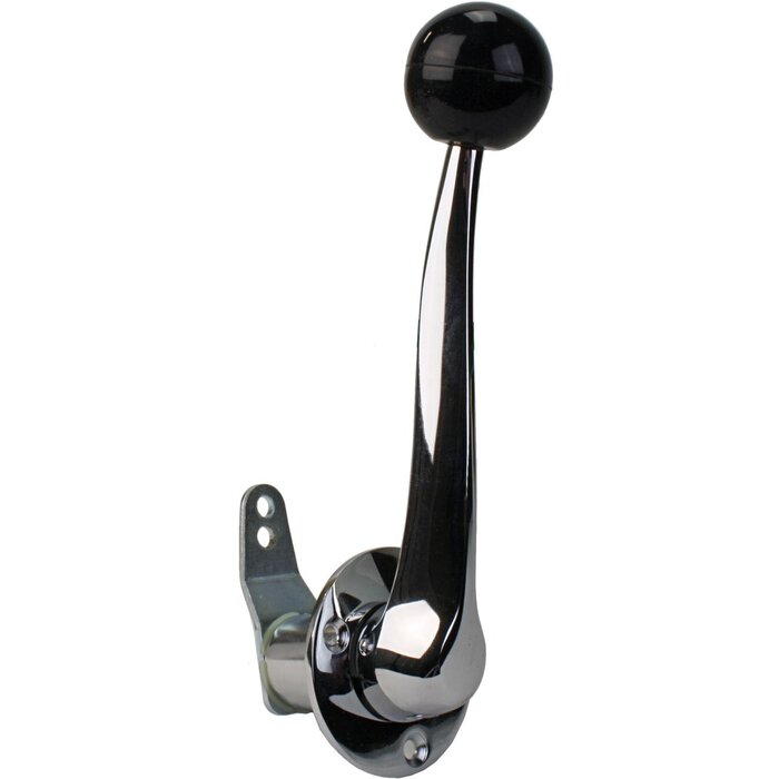 Boat Throttle Control 185mm Side Mount Chrome Plated Brass