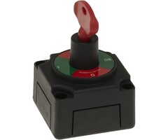 Accuschakelaar met Sleutel 250 Ampere