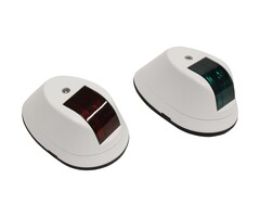 Port & Starboard Navigation Lights 90mm Up To 12m White