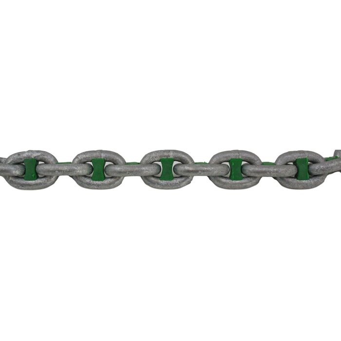 12mm Anchor Chain Markers Set of 6 Green