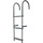 Removable Hook On Boat Ladder 3 Steps 94x30cm Aluminium