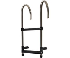 Removable Boat Ladder 2 Steps 67x30cm SS316
